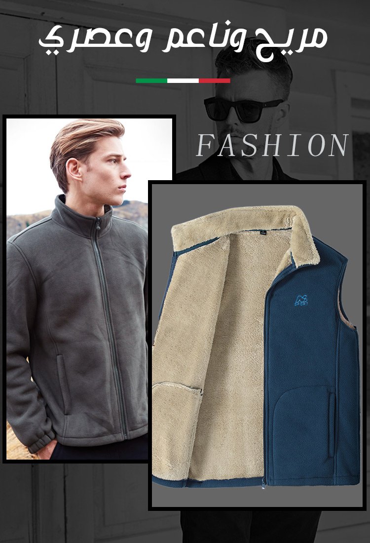 كنزة كشميرية دافئة إيطالية للرجال