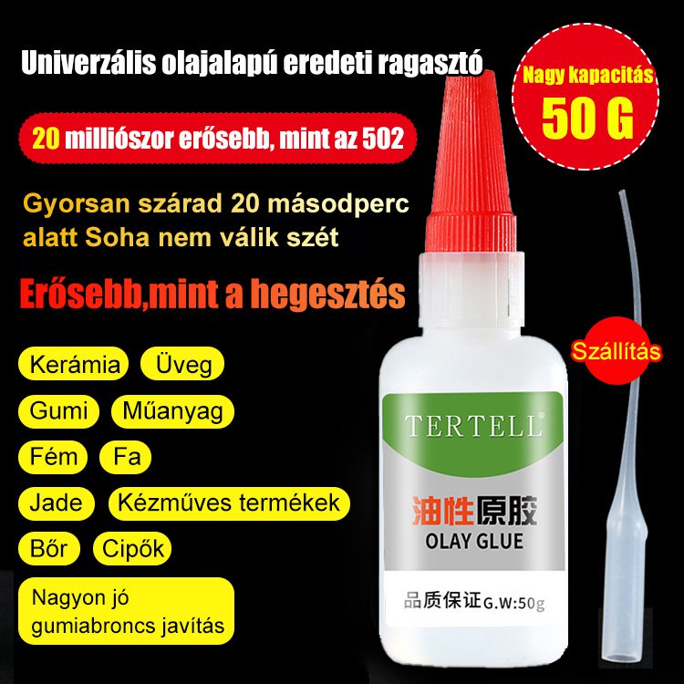 Multifunkcionális olaj alapú javító ragasztó