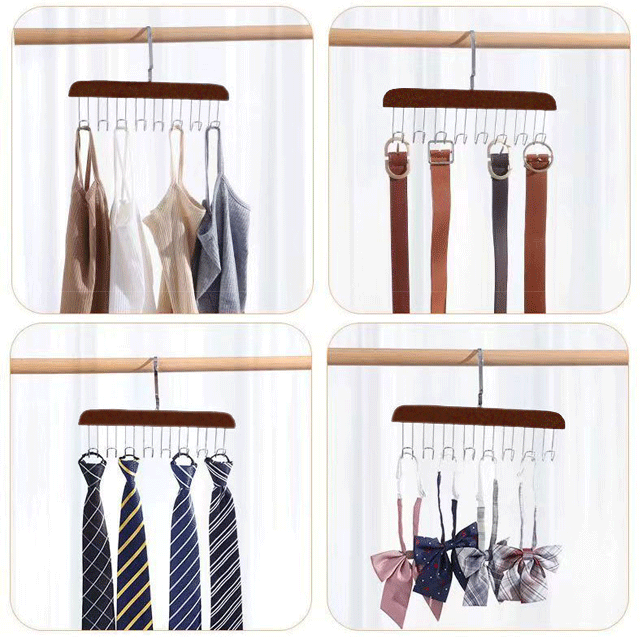 다용도 끈 나시 스카프 모자걸이