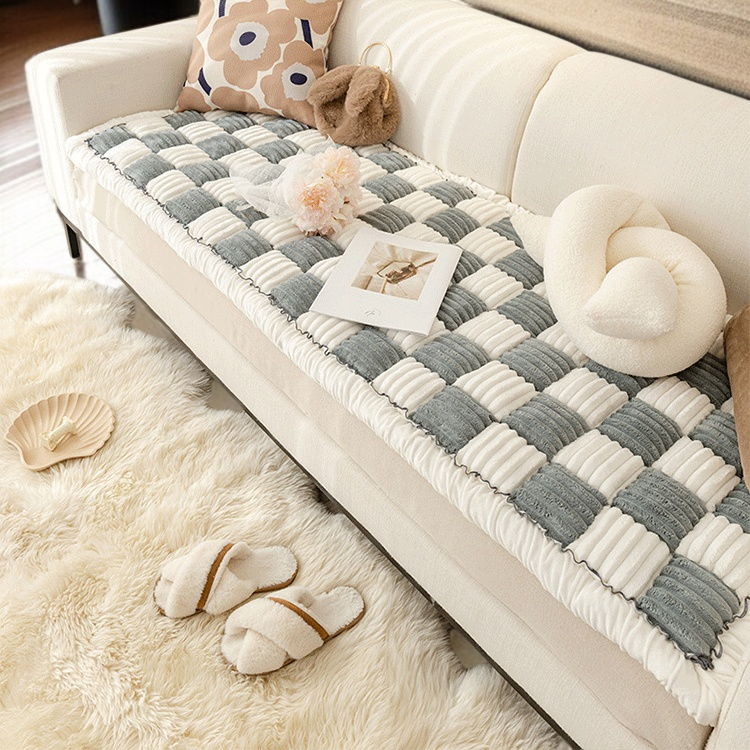 고급스러운 뽀글이 소재의 방지 매트