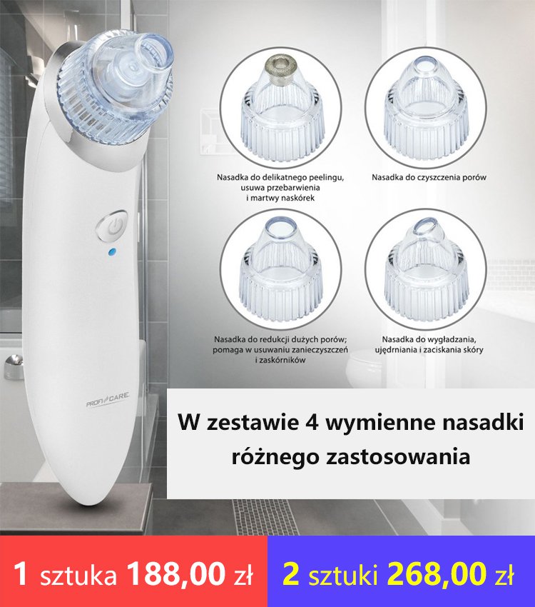 Urządzenie do oczyszczania porów