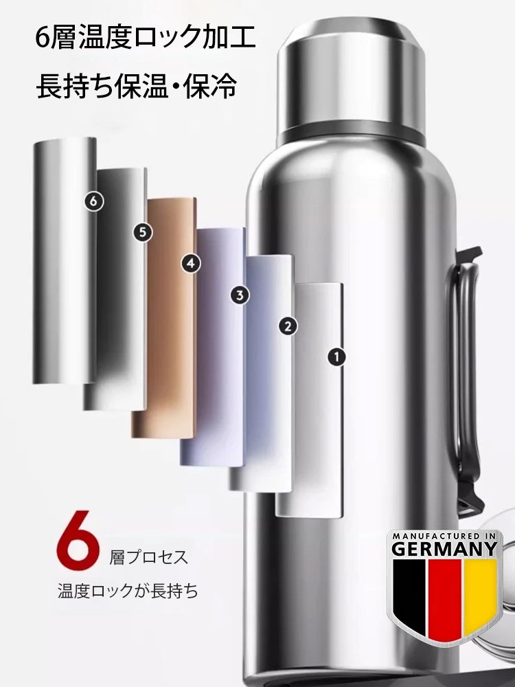 【保温・保冷】大容量魔法瓶