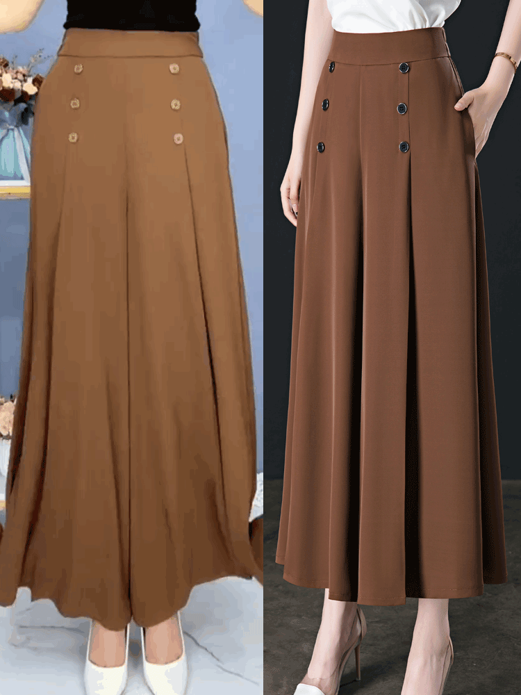 美脚ワイドパンツ