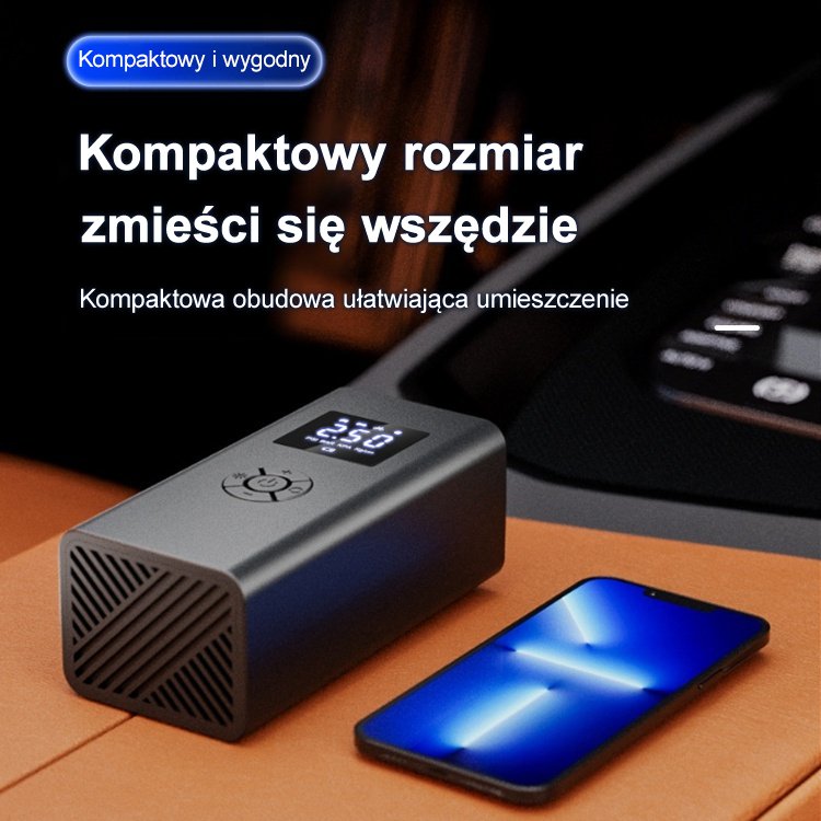 Cyfrowa pompka samochodowa Mijia