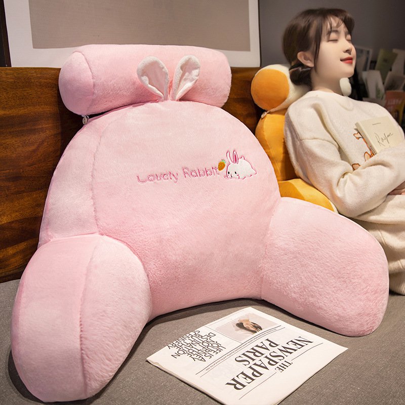 取り外して洗える背もたれクッション