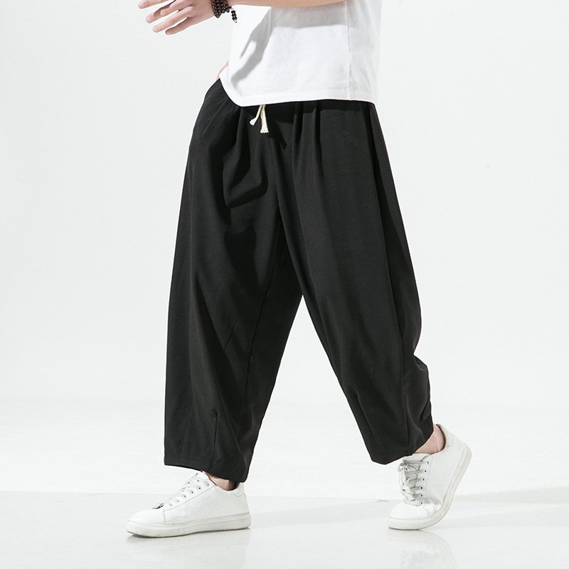 綿麻ワイドパンツ