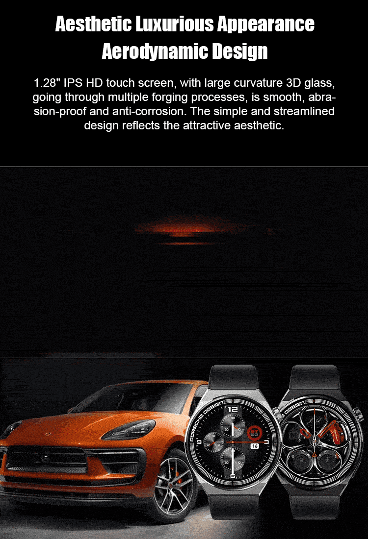 GT8 Porsche Sports Smartwatch