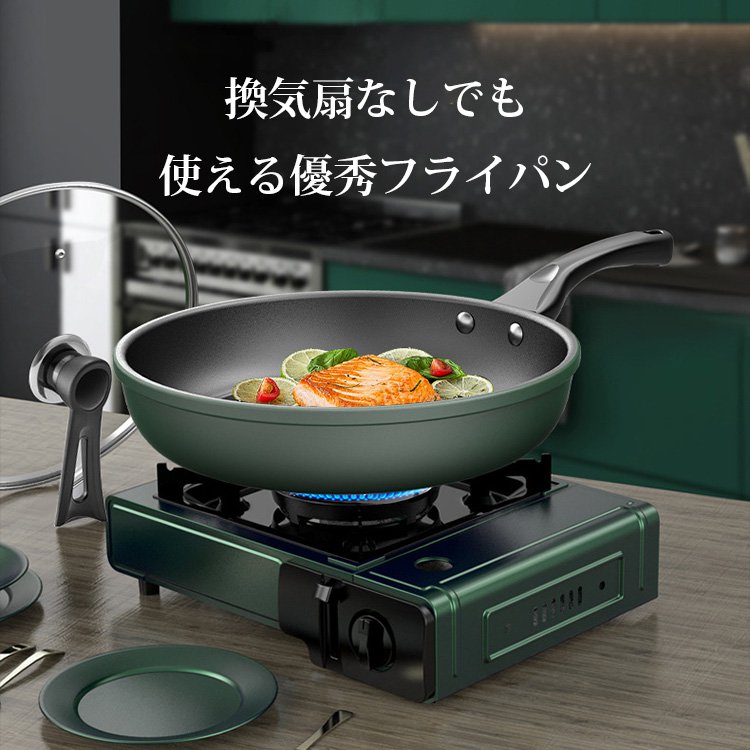 焦げ付き防止フライパン