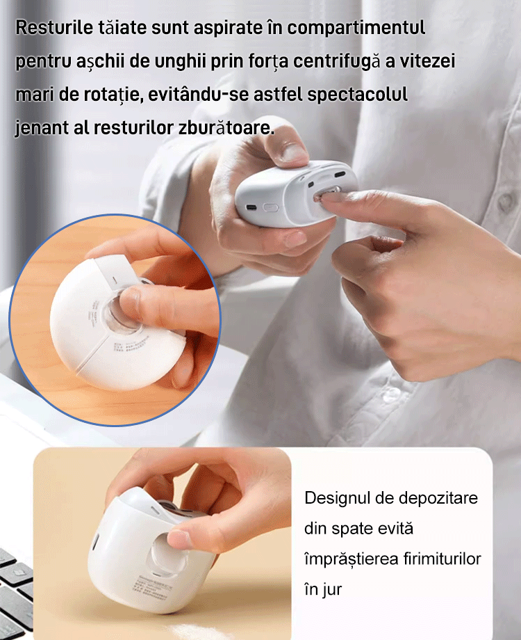 Masina electrica pentru unghii de precizie din Germania