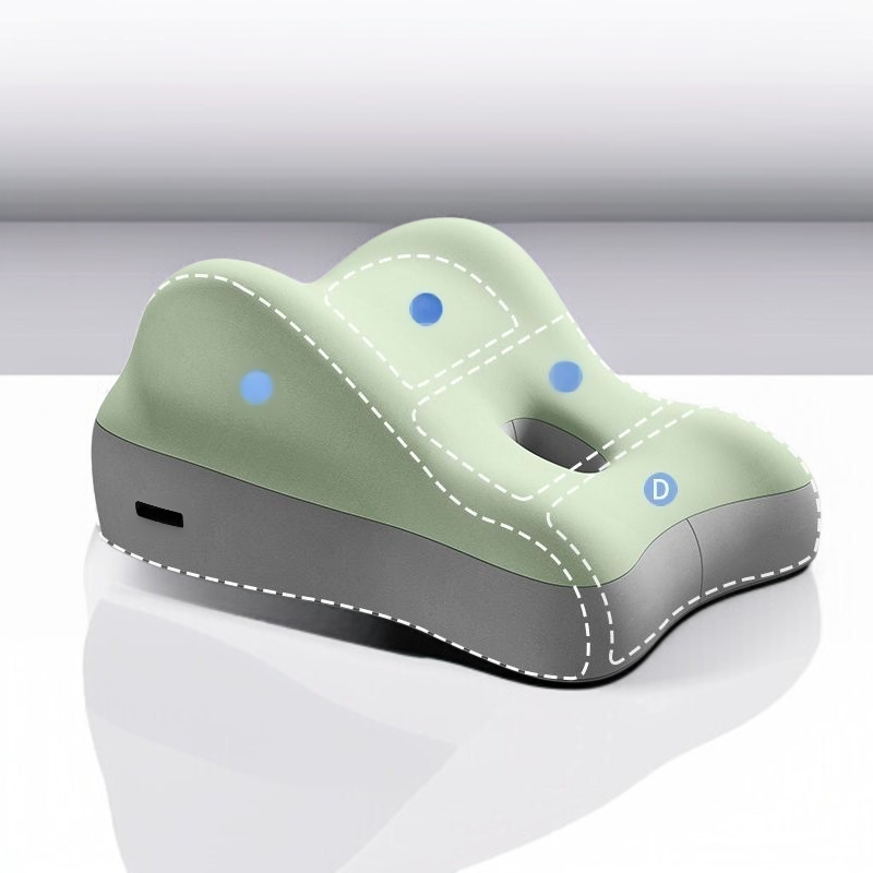 침대 옆에 놓는 편안한 쿠션