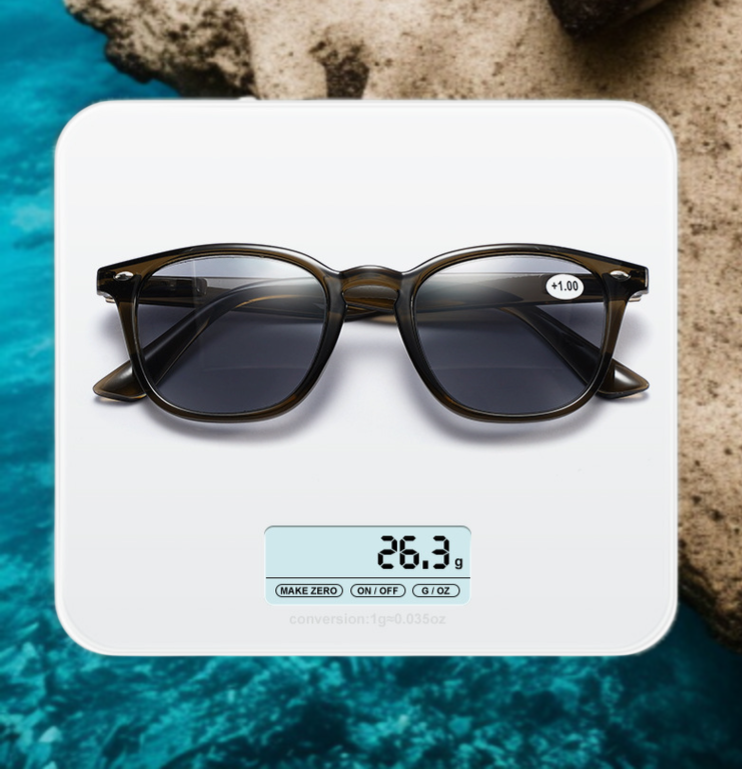 여성 멜란지 돋보기 스타일