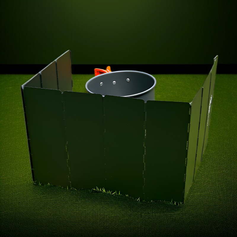 アウトドア用カセットコンロ用風防の全体画像