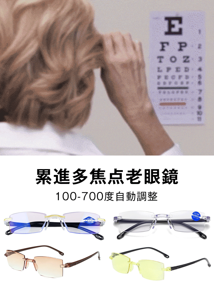 【ドイツ輸入のツァイスレンズ】1つ買うと1つ無料でプレゼント  累進多焦点遠近両用老眼鏡