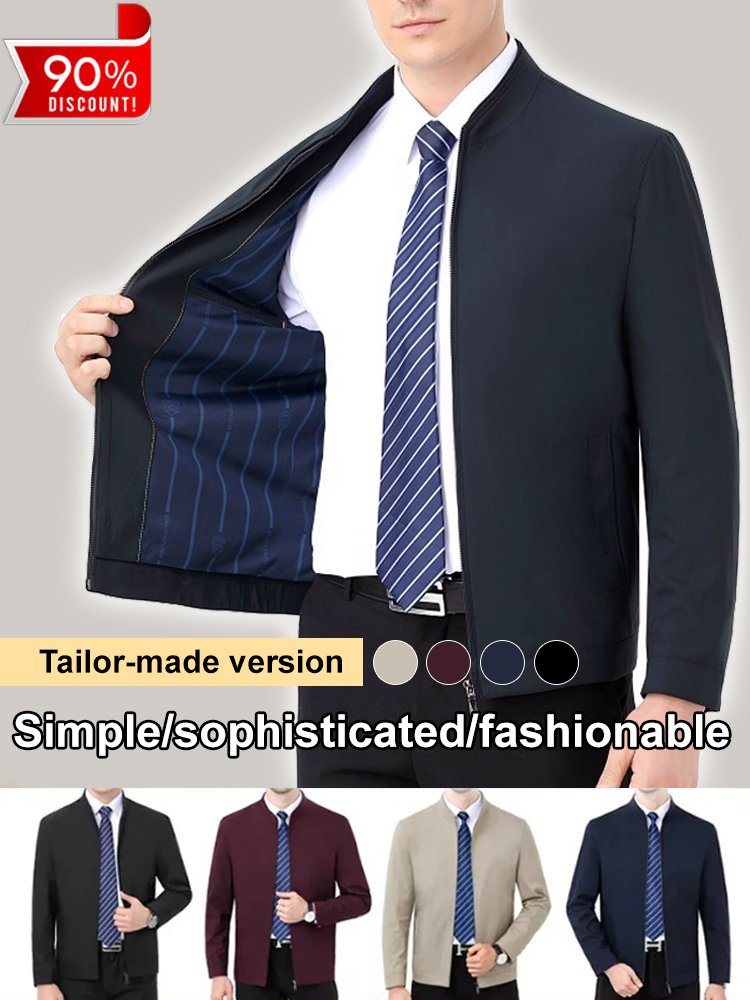 Men's Executive Jacket with Lapel Lapel