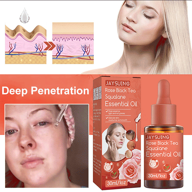 Rose Black Tea Squalane Essential Oil