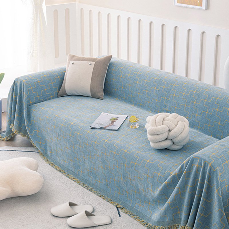 四季用のおしゃれなソファカバー