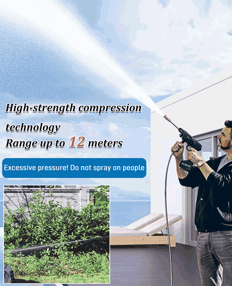 Lithium Battery Car Washing Spray Gun