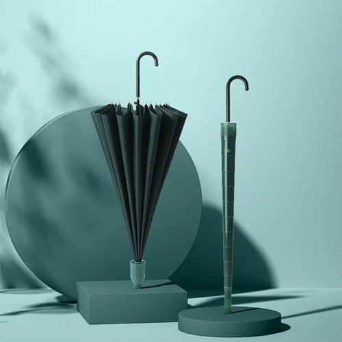 16本骨防水カバー付き晴雨兼用長傘