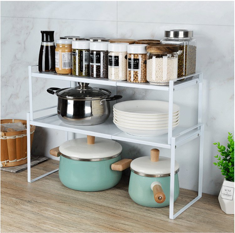 신축 가능한 분층 거치대