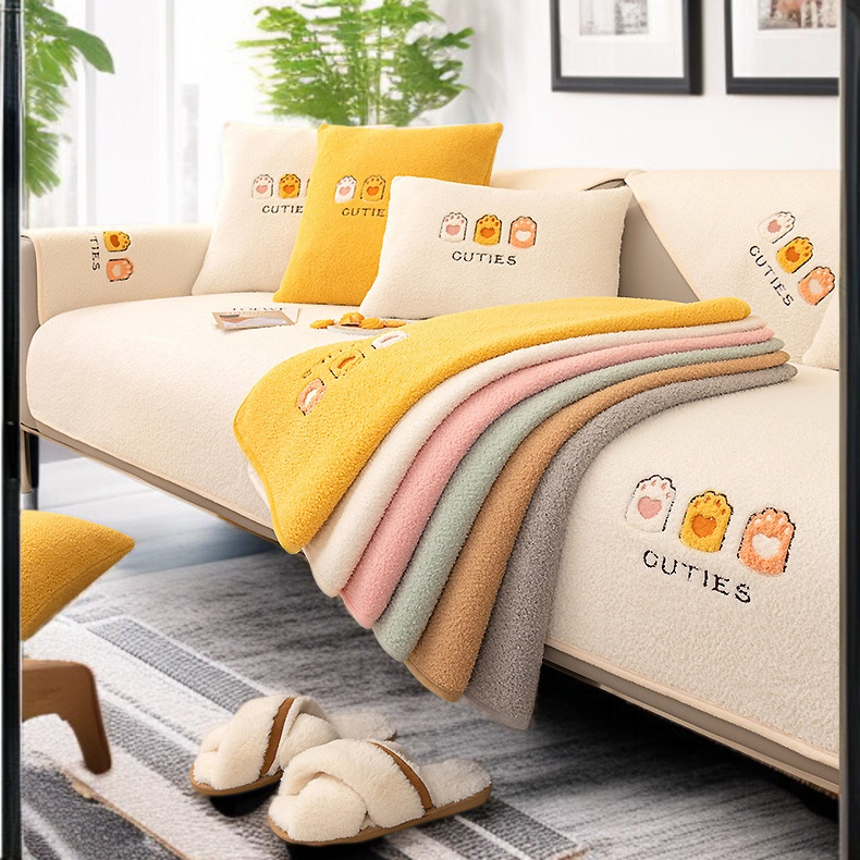 冬の快適リビング用ソファクッション