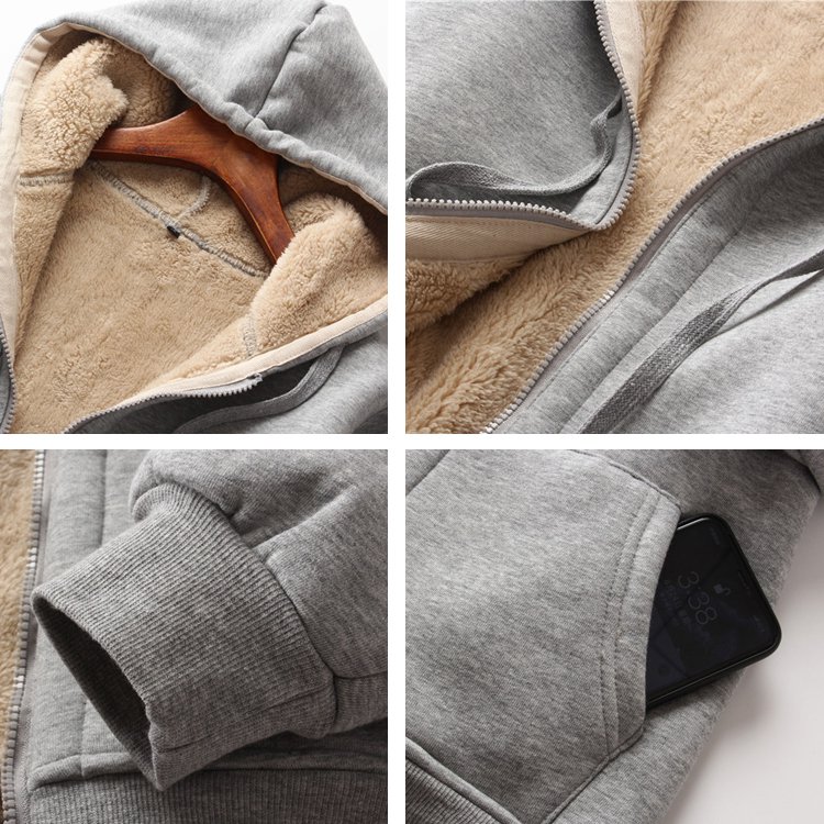 【❄️2024年冬モデル】裏ボアジップパーカー