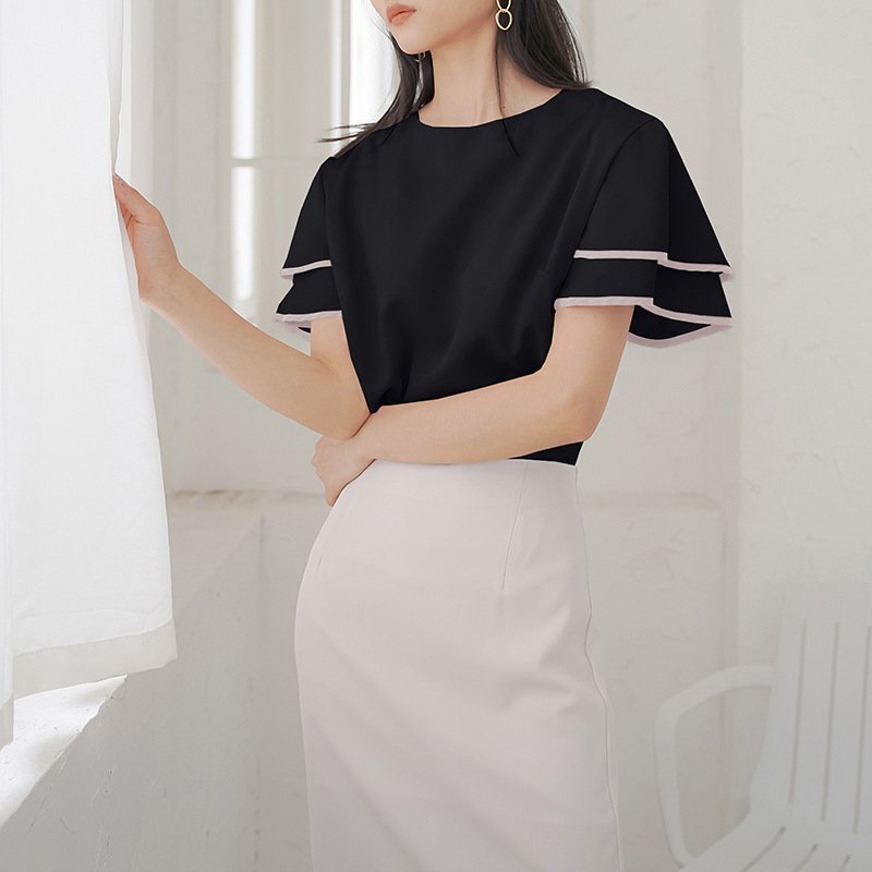 여성 쉬폰 셔츠