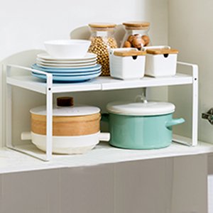 신축 가능한 분층 거치대