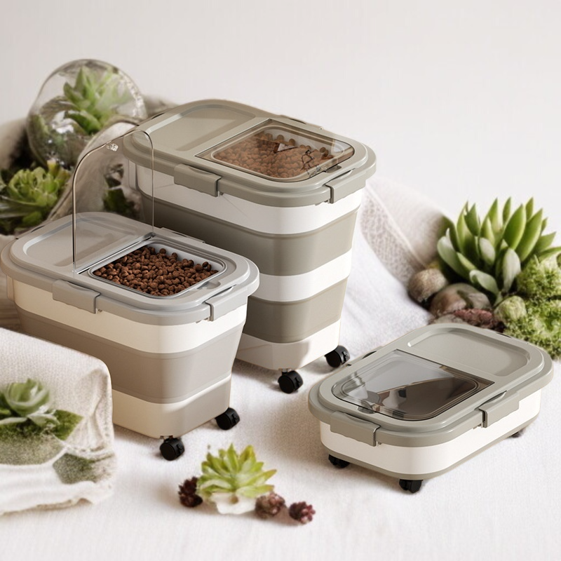 곡물보관함 접이식 디자인