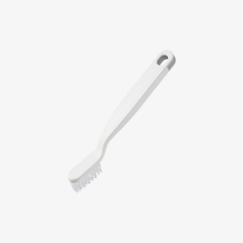 日本製バスルームブラシでタイル掃除