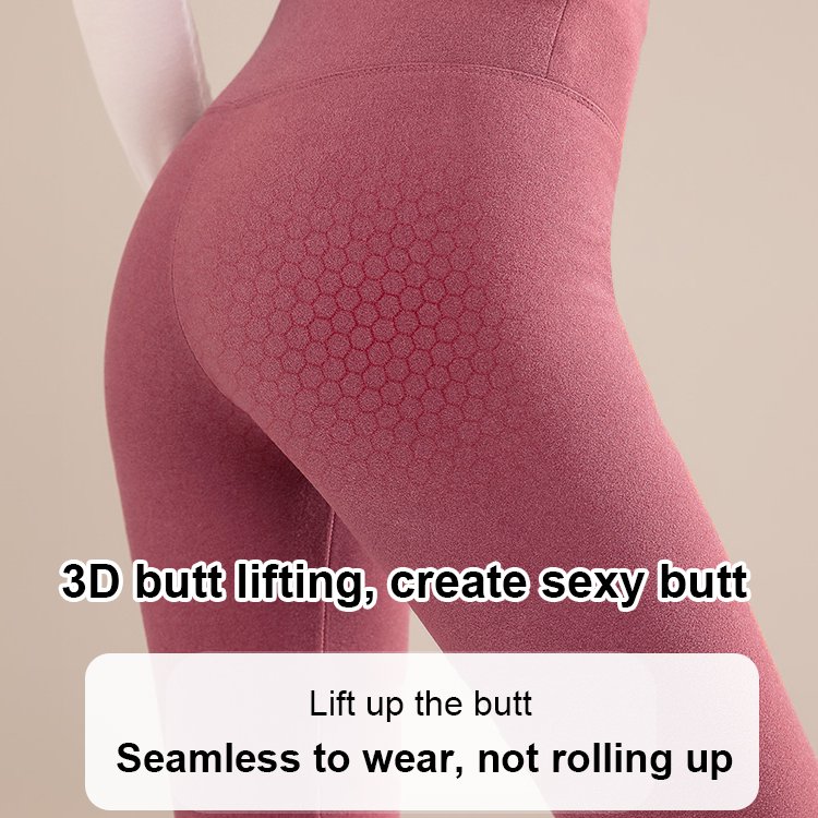 Fleece-lined shaping pants