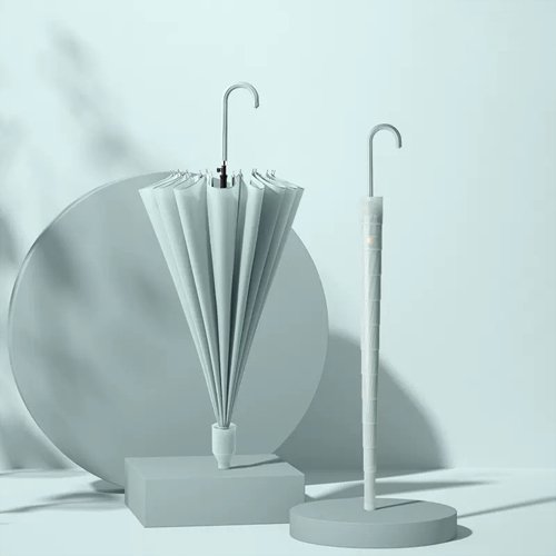 16本骨防水カバー付き晴雨兼用長傘