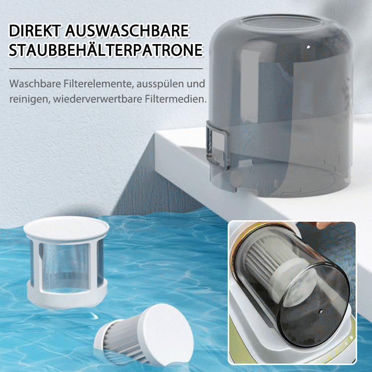 Leichter kabelloser Tiefenreiniger für Milben