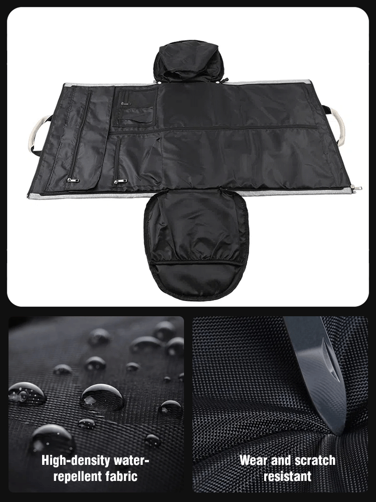 Multifunctional luggage for folding and storing travel