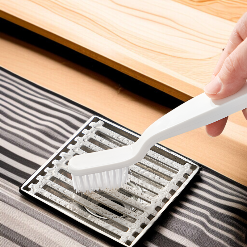 コーナーや隙間もきれいにするクリーニングブラシ