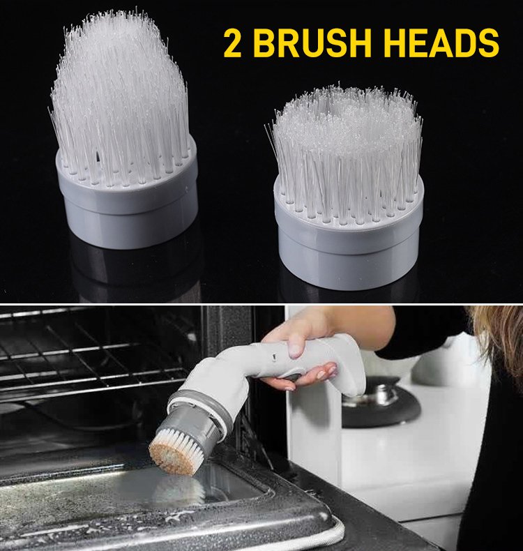 Handheld multifunctional electric cleaning brush