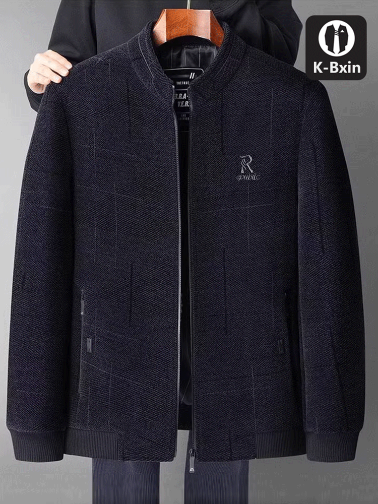 メンズスタンドカラージャケット