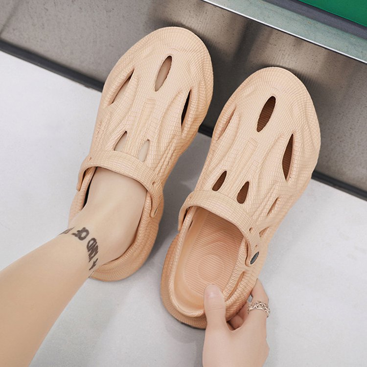 남성 패션 펀칭 비치 샌들