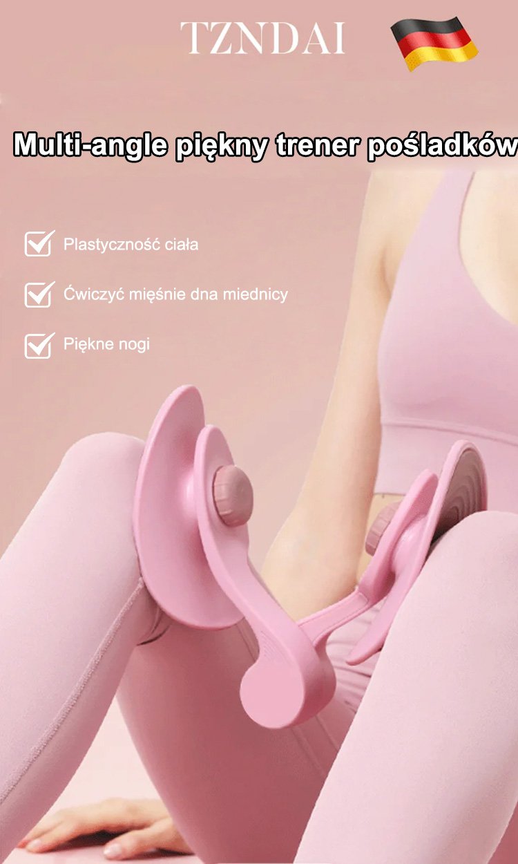 Multi-angle piękny trener pośladków