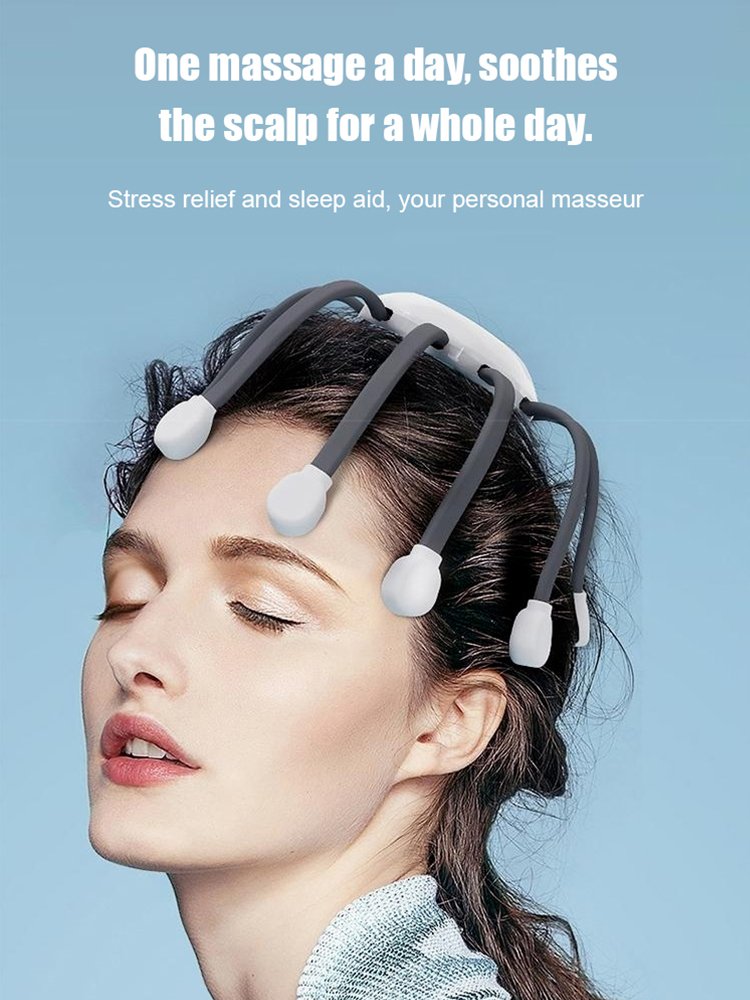 360 Degree 5-Dimensional Head Massager