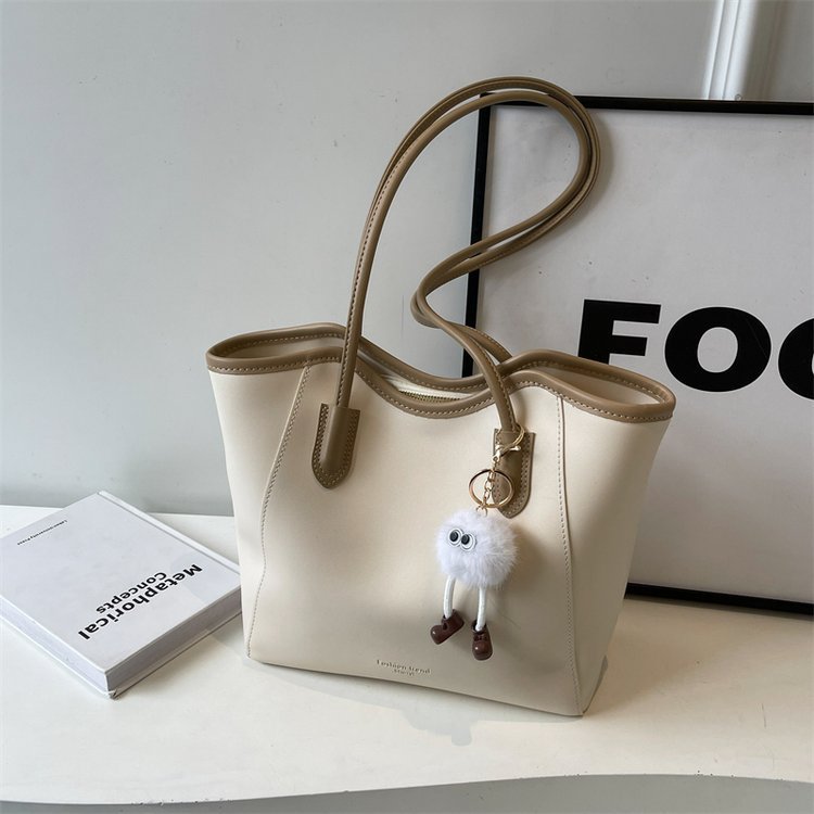 Large capacity vintage tote bag