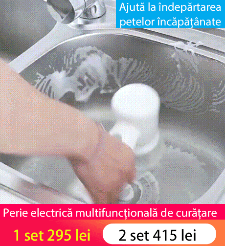 Perie electrică multifuncțională de curățare