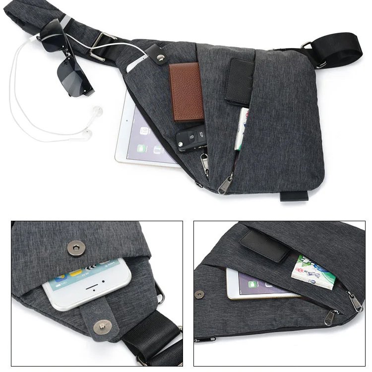 メンズファッション万能ボディバッグ