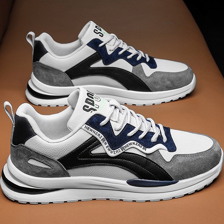 メンズ本革スニーカー