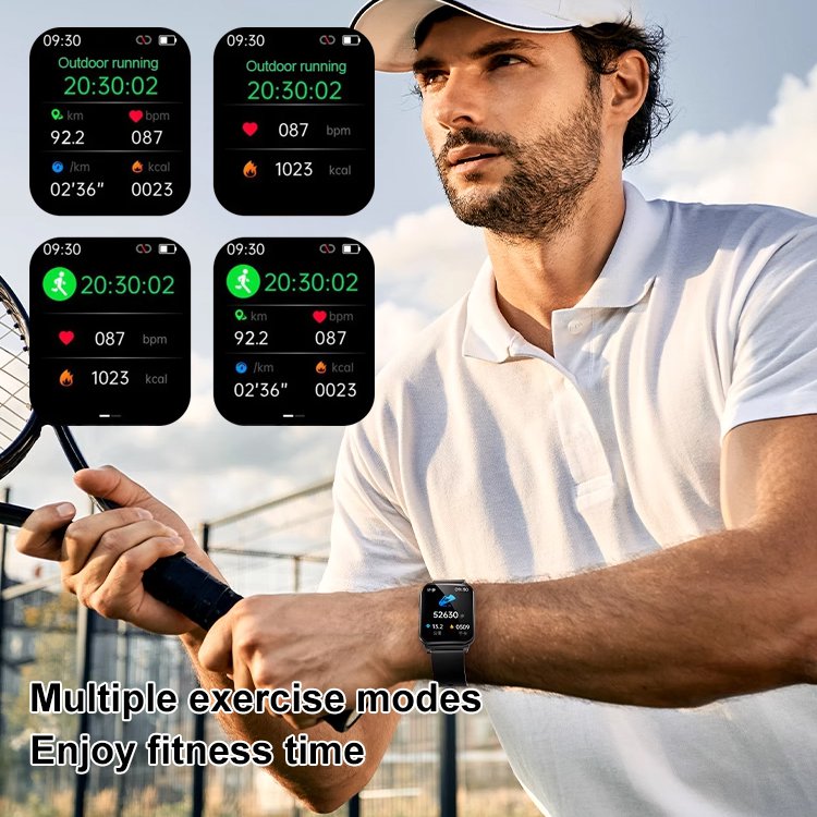 Smart Painless Blood Glucose Measurement Watch