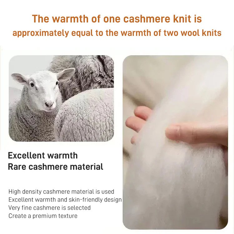 Half turtleneck loose sweater