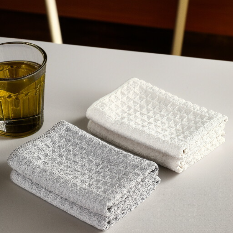 食器や調理台を拭くマイクロファイバークロス