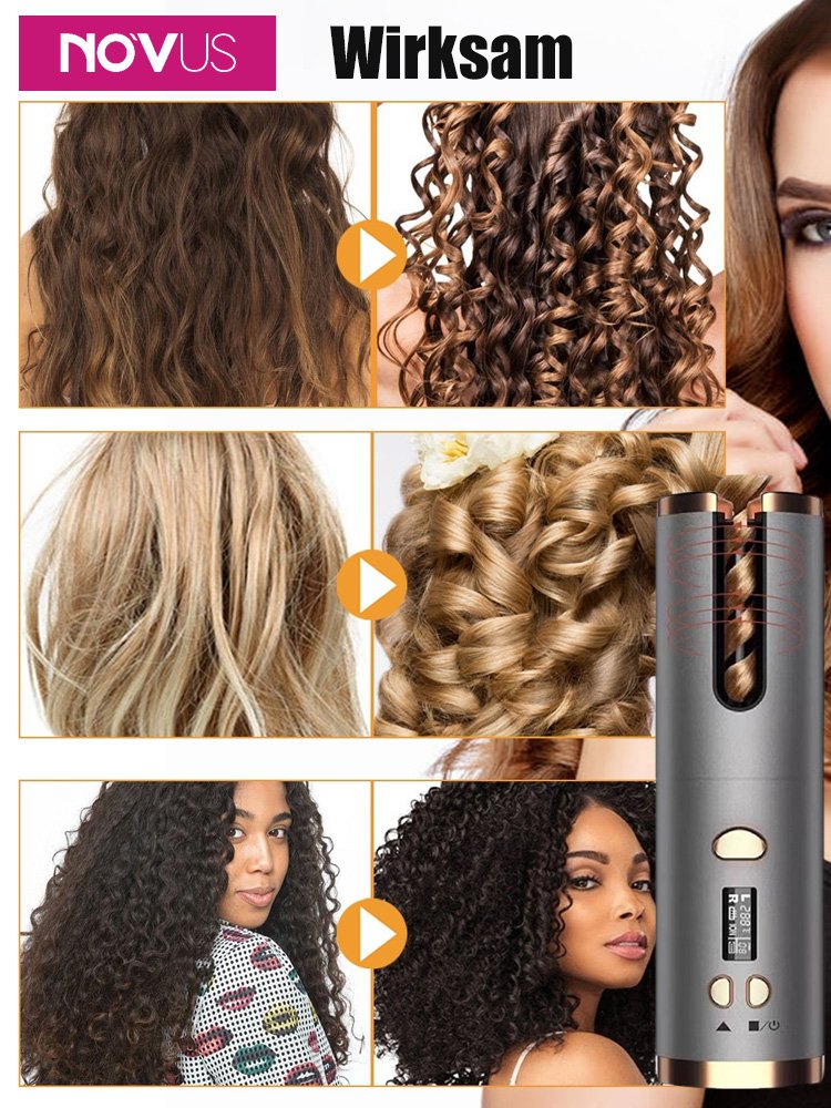 Automatischer USB-Lockenwickler