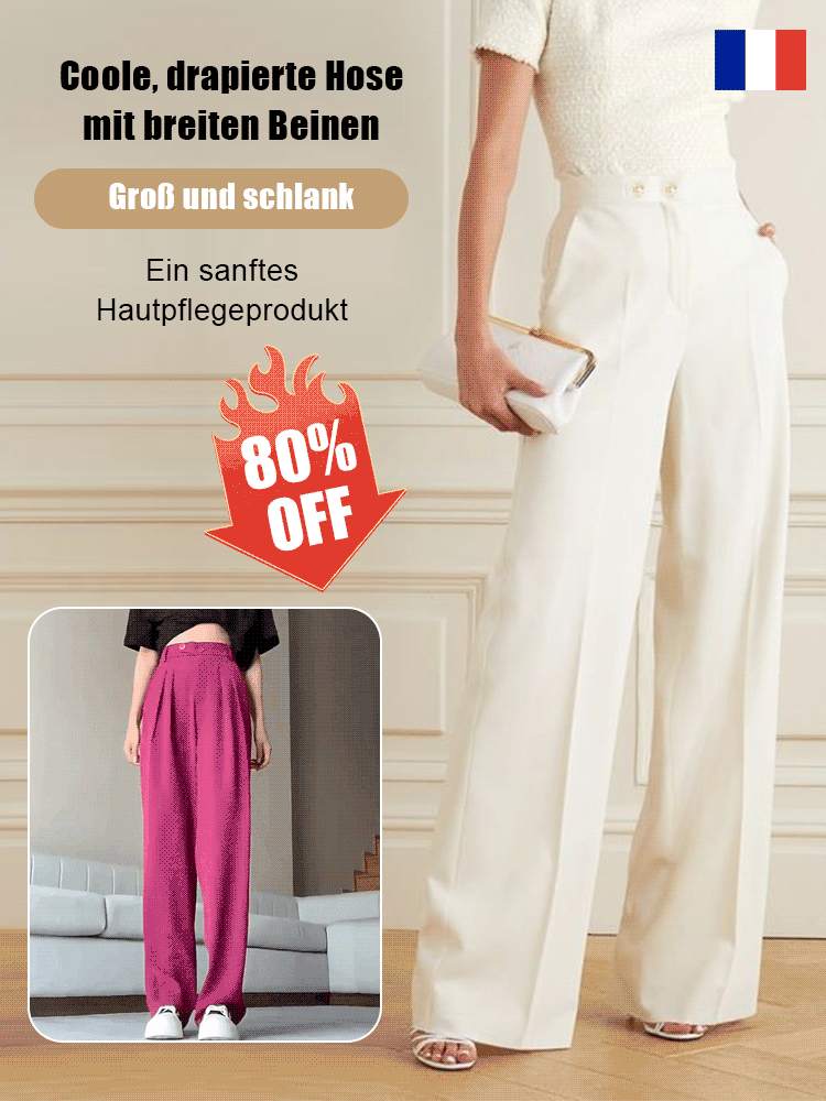 Coole Hose mit weitem Bein und weitem Bein