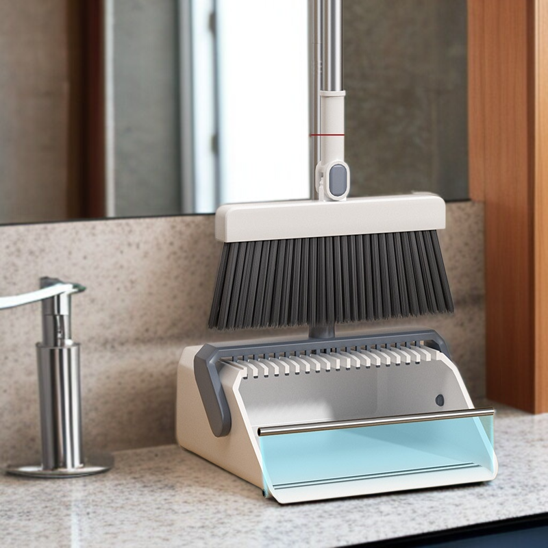 접이식 쓰레받기와 빗자루 세트