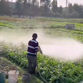 초대 안개량 강압력 관개노즐